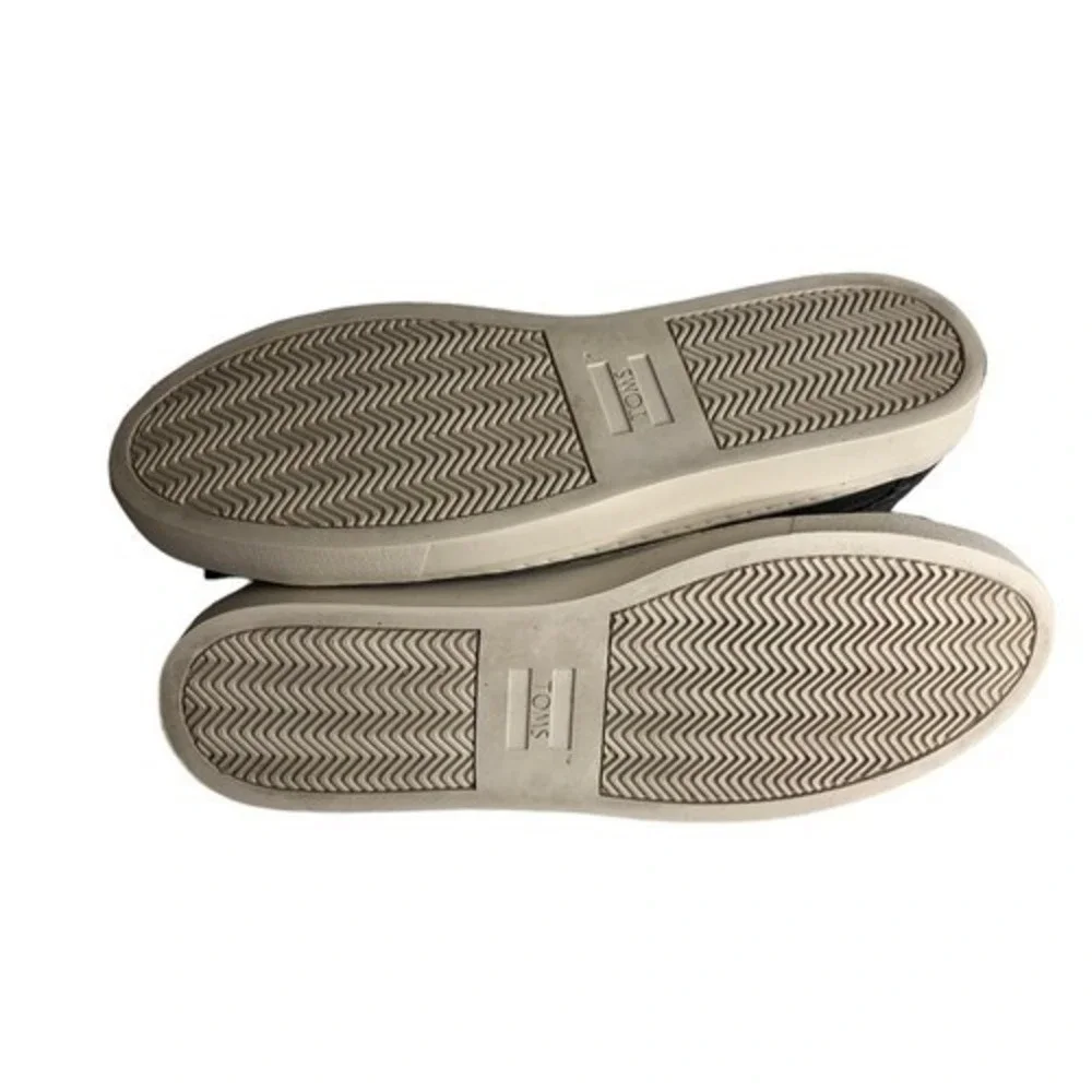 TOMS Men's Gray Suede Leather Lace-Up High‎ Top Sneakers Shoes Size 11.5